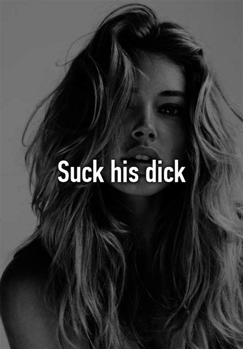 Suck His Dick