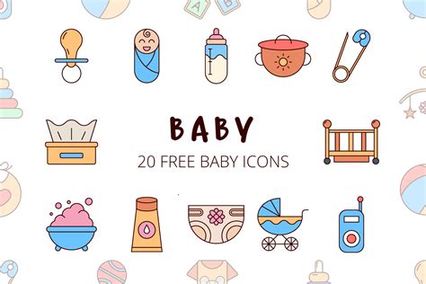 Baby Vector Free Icon Set