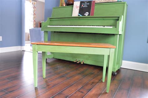 Green Painted Piano Annie Sloan Chalk Paint East Coast Creative