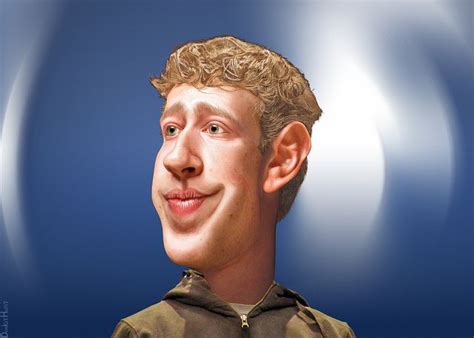 Mark Zuckerberg Caricature By Donkeyhotey Via Flickr Caricatures