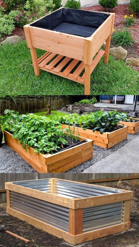 Are you absolutely interested in durability, but your home has an aesthetic that's much more suited to industrial chic materials than reclaimed wood? Unique Planter Boxes Pallet Raised Garden Beds 28 Best DIY ...