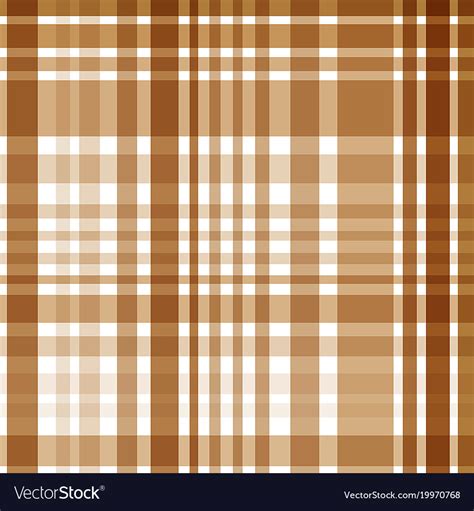 Seamless Brown Checkered Pattern Royalty Free Vector Image