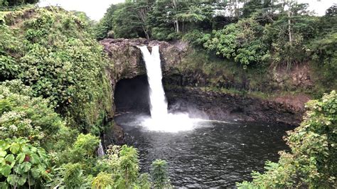 Rainbow Falls Hilo Hawaii In 4k Youtube