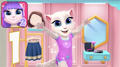 My Talking Angela 2 Gameplay Part 1ios Android Youtube