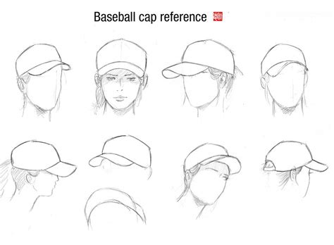 Cap Drawing Tutorial Learn How To Draw Hats