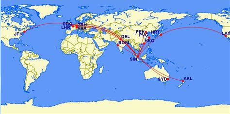 Singapore Airlines Suites Class Complete List Of Routes That Fly It