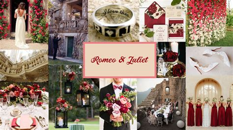Themes are ideas that run all the way through a literary text. Wedding Inspiration: Romeo and Juliet Moodboard | Brides ...