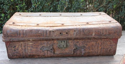 Rusty Large Metal Trunk A Day To Remember Event Hire