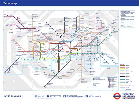 London Underground London Tube Map London Underground Map