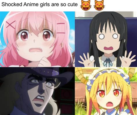 Anime Shocked Pose