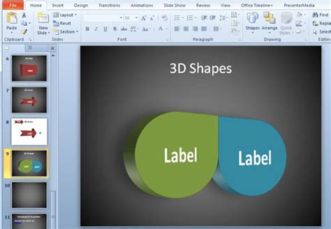 3d Shapes In Powerpoint