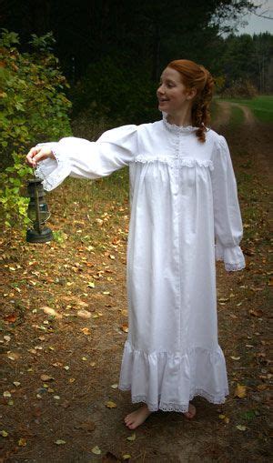 Victorian Flannel Nightgown Night Gown Flannel Nightgown Vintage