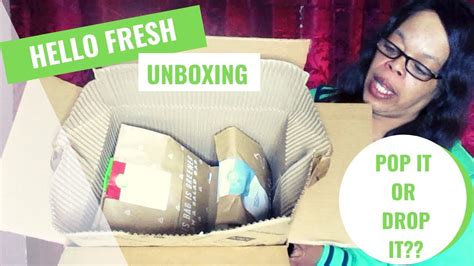 Hello Fresh Unboxing Whats In The Box Youtube