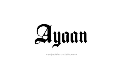Ayaan Name Tattoo Designs Name Tattoos Name Tattoo Designs Tattoo Designs