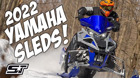 2022 Yamaha Snowmobile Full Lineup Overview Youtube