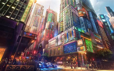 Discover More Than 83 Anime City Wallpapers Best Vn