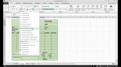Formatos De Facturas En Excel 35 Images Formato Factura Excel