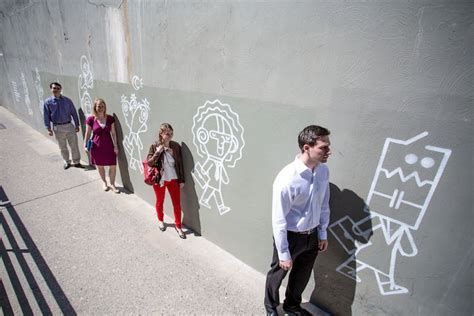 Eco Chalk Graffiti Revealed For Beakerhead 2014