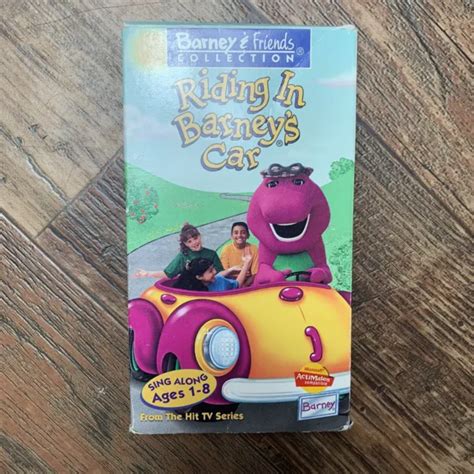 Barney Riding In Barneys Car Vhs White Tape Barney Friends Hot Sex Picture