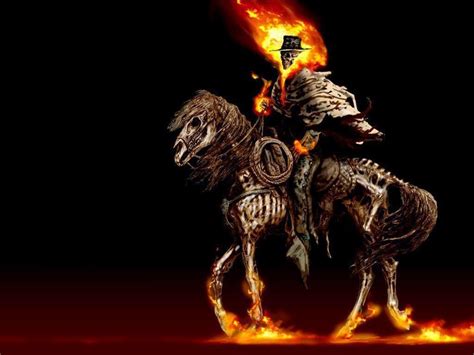 Ghost Rider Horse Wallpapers Wallpaper Cave