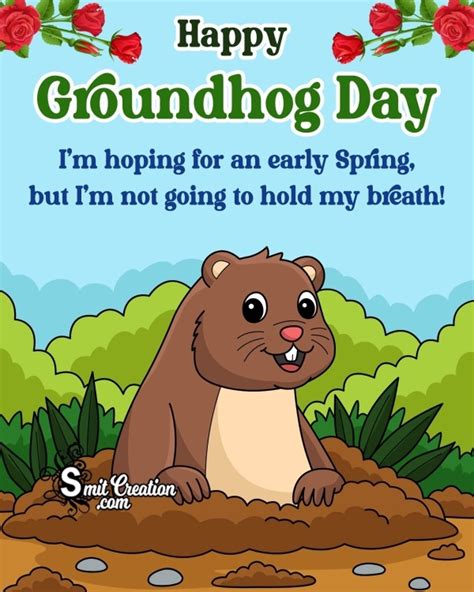 Happy Groundhog Day Image