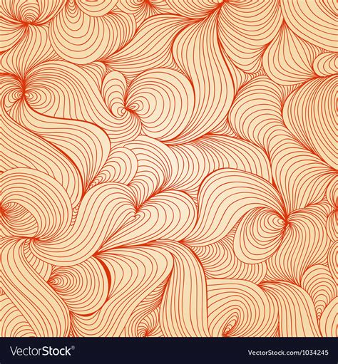 Retro Waves Texture Seamless Pattern Royalty Free Vector