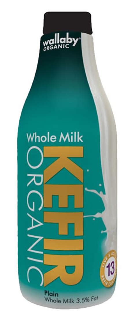 Wallaby Yogurt Company Introduces Organic Whole Milk Kefir