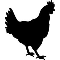 Chicken Cuttable SVG and Printable PNG File
