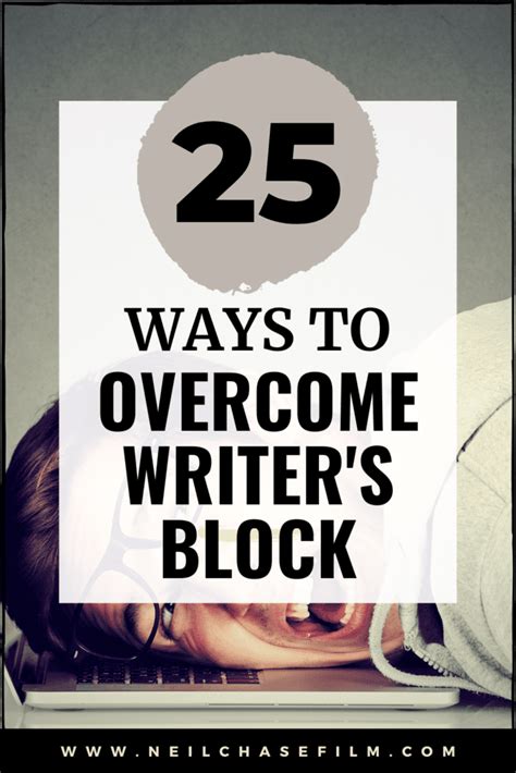 How To Overcome Writers Block 25 Proven Tips That Work