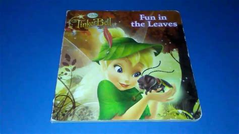 Tinkerbell Fun In The Leaves Disney Read Along Story Book Youtube