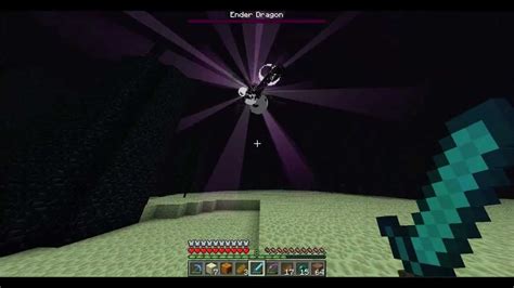 how to beat the ender dragon in 1 minute youtube