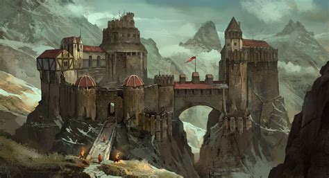 Medieval Fort Concept Art