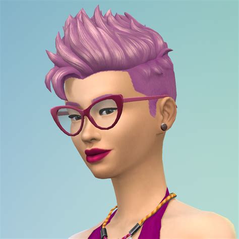 Mod The Sims Deprecated Pompadour Spiky Gender Conversion