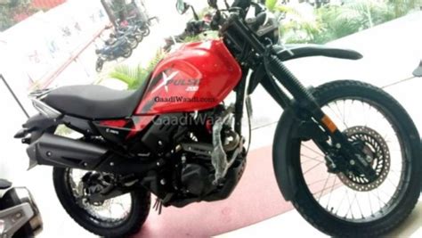 Hero Xpulse 200 Deliveries Commence Spied At Dealership