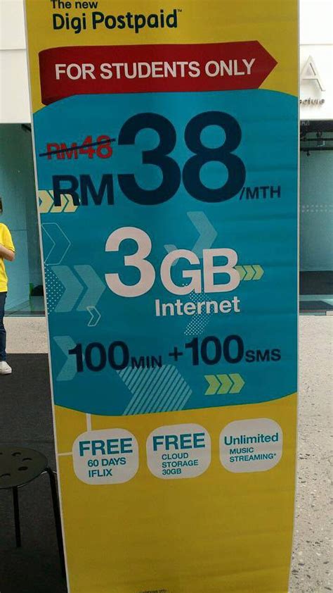 In a media statement, u mobile said the gx38, like its predecessor gx30, also offers unlimited data to customers, making them the only two prepaid plans in malaysia to. Still A Student? DiGi Has A Special Postpaid Plan For You ...