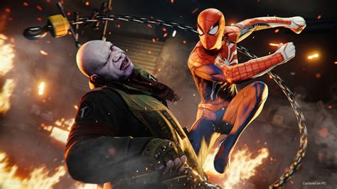 หลุดภาพตัวเลือกตั้งค่ากราฟิกของ Marvels Spider Man Remastered เวอร์ชัน