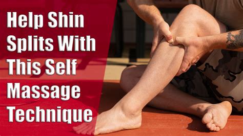 Ease Shin Splints With Tibialis Anterior Self Massage Benjamyn Smith