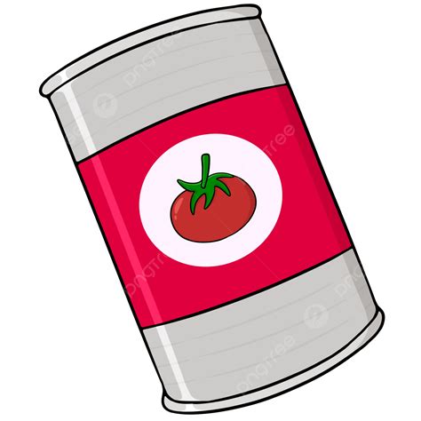Clipart Of Canned Goods
