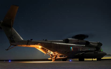 The Aviationist Photo Ch 53e Super Stallion At Night