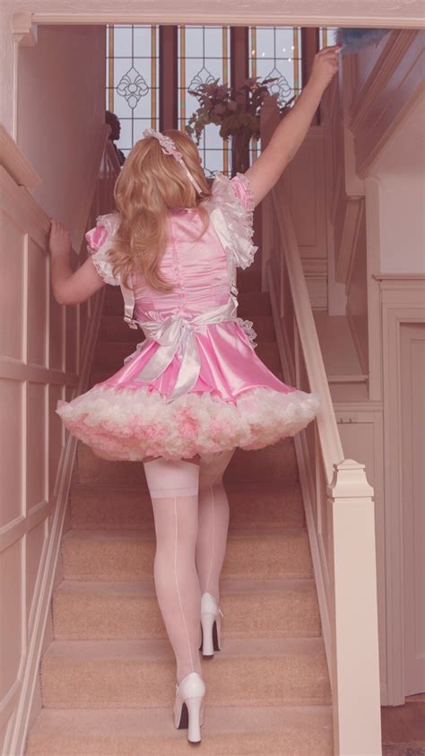 Chateau Femme Sissy Maid Cleaning Then Put Into Storage Here