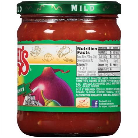 chi chi s® mild thick and chunky salsa 15 5 oz kroger