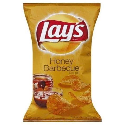 Lays Honey Barbecue Potato Chips Grocery Heart