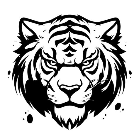 Premium Vector Tiger Head Logo