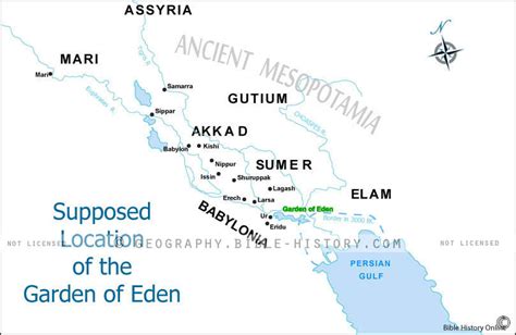 The Garden Of Eden Bible History