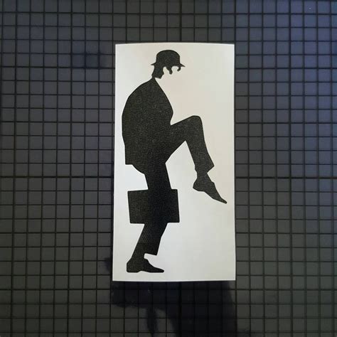 Monty Python Decal Ministry Of Silly Walks Design Choose From 4 Sizes