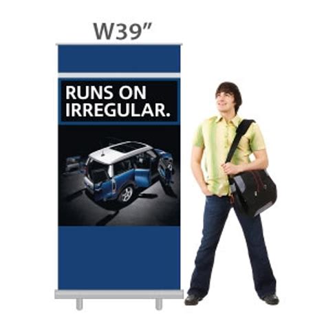 W39 Inches Retractable Banners Large Size