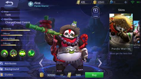 Mobile Legends Akais Skills And Abilities Guide Levelskip