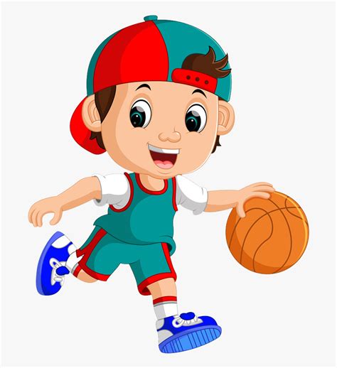 Basketball Player Royalty Free Clip Art Playing Ⓒ Boy