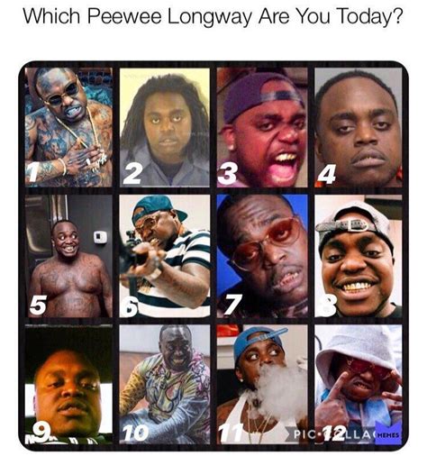 which peewee longway are you today peewee longway the blue mandm know your meme