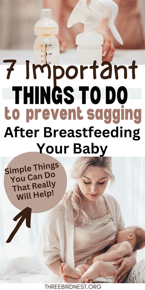 Things You Can Do To Prevent Sagging Breasts After Breastfeeding
